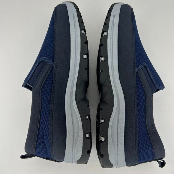 Canemon Mens Blue Asupwell Breathable Non-Slip Canvas Size 43 Orthopedic Shoes main image 4